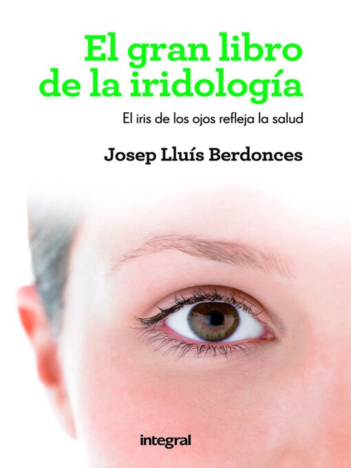 Cover image for El gran libro de la iridología